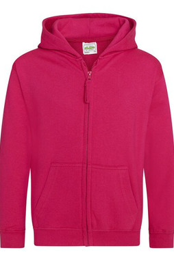 AWDIS JH050J - Cozy Hooded Sweatshirt with Invisible Zip