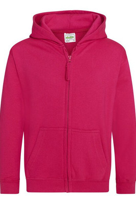 AWDIS JH050J - Felpa con Cappuccio e Zip Invisibile