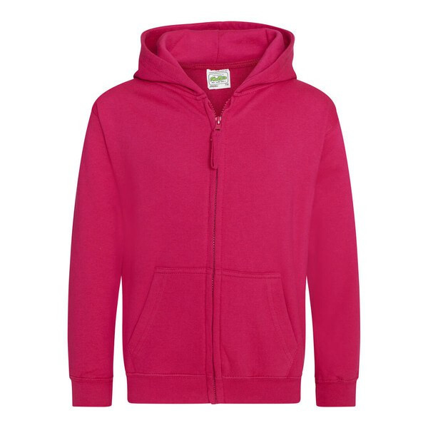 AWDIS JH050J - Cozy Hooded Sweatshirt with Invisible Zip
