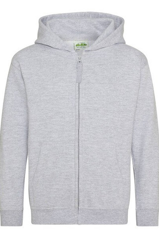 AWDIS JH050J - Sweat à Capuche avec Zip Invisible et Doublure