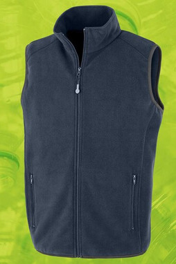 Result RS904X - Fleece bodywarmer in recycled polyester