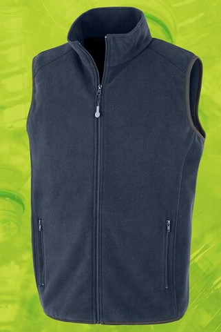 Result RS904X - Fleece bodywarmer in recycled polyester