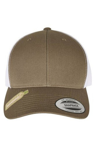 FLEXFIT 6606RT - CLASSICS RECYCLED RETRO TRUCKER CAP 2-TONE