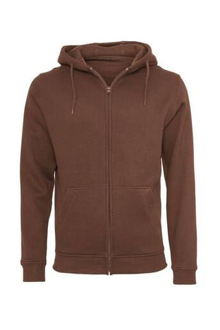 Build Your Brand BY012 - zipped hooded sweatshirt heavy