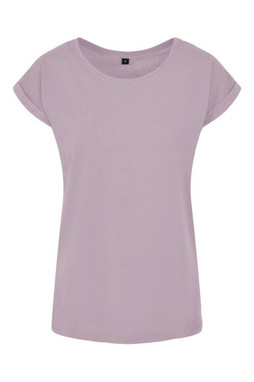 BUILD YOUR BRAND BY021 - T-shirt Femme Élégance Coton Léger