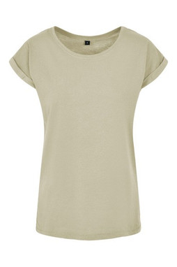 BUILD YOUR BRAND BY021 - T-shirt Femme Élégance Coton Léger