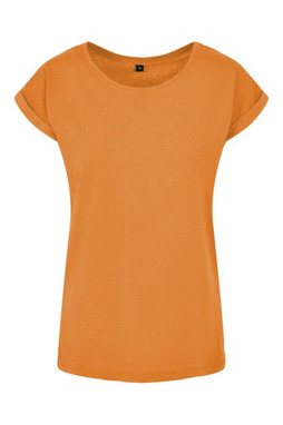 BUILD YOUR BRAND BY021 - T-shirt Femme Élégance Coton Léger