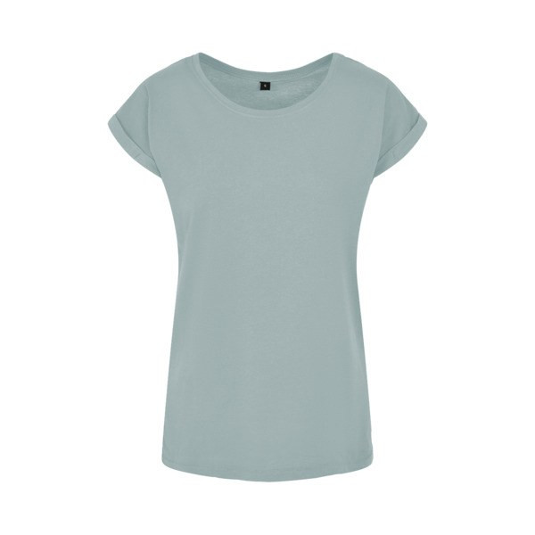 BUILD YOUR BRAND BY021 - T-shirt Femme Élégance Coton Léger