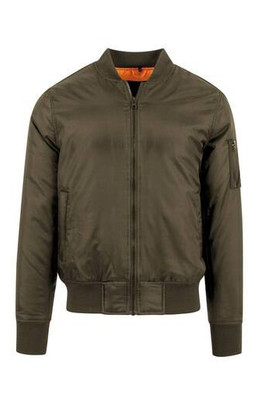 Build Your Brand BY030 - Premium Nylon Oxford Bomber Jacket with Customization