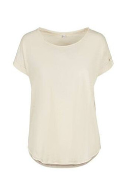 BUILD YOUR BRAND BY036 - T-shirt femme au dos rallongé