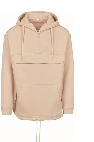 Build Your Brand BY098 - Hooded man Hooded zip neck