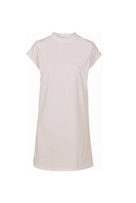 Build Your Brand BY101 - Dress with rolled up sleeves