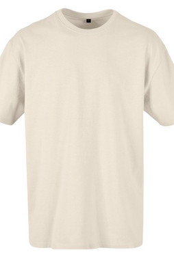 Build Your Brand BY102 - Mukava Miesten Oversize T-Paita Hip-Hop Tyylillä