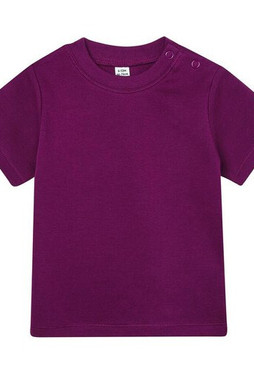Babybugz BZ002 - Weiches Baby Baumwollshirt mit Schulterknöpfen