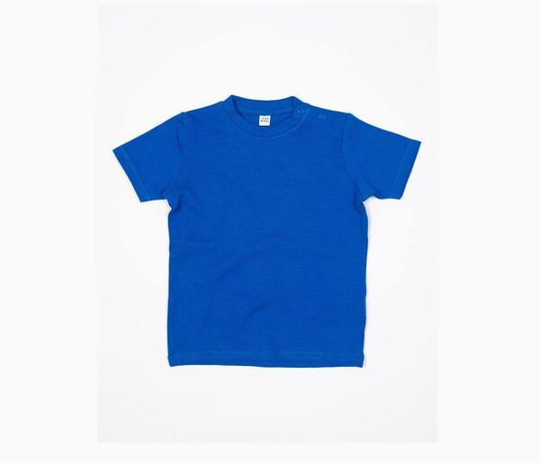 Babybugz BZ002 - Soft Cotton Baby Crew Neck Tee with Shoulder Poppers