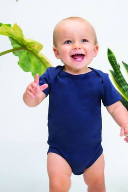 Babybugz BZ010 - Soft Cotton Baby Bodysuit with Easy Dressing Poppers