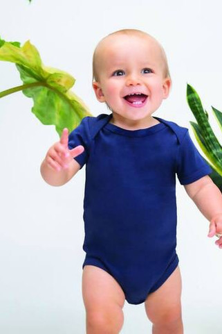 Babybugz BZ010 - Soft Cotton Baby Bodysuit with Easy Dressing Poppers