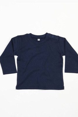 Babybugz BZ011 - Cozy Cotton Baby Long Sleeve Tee with Easy Poppers