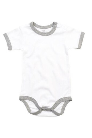 BABYBUGZ BZ019 - Body bébé contrasté