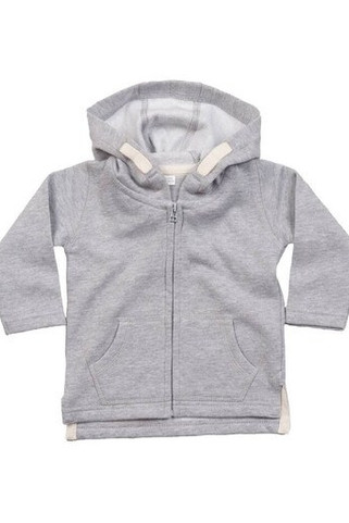 Babybugz BZ032 - Zachte Baby Hoodie met Kangoeroezakken