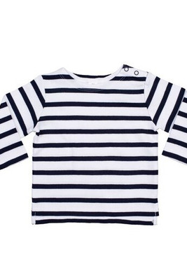 Babybugz BZ052 - Organic Nautical Baby T-Shirt with Easy Snaps
