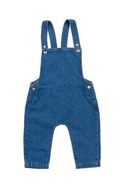 BABYBUGZ BZ056 - Salopette Bébé en Denim Bio Confortable