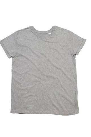 MANTIS MT080 - Økologisk Herre T-skjorte med Rullede Ermer