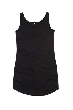 Mantis MT116 - Organic Cotton Sleeveless Dress with Flared Collar