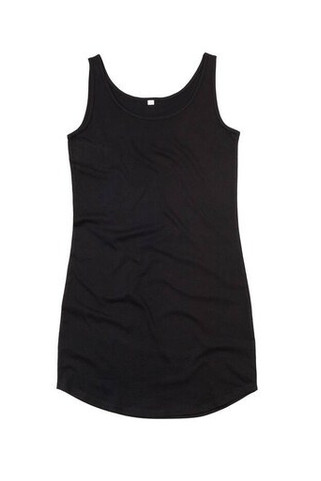 Mantis MT116 - Organic Cotton Sleeveless Dress with Flared Collar