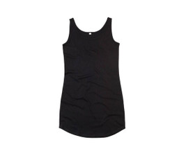 Mantis MT116 - Organic Cotton Sleeveless Dress with Flared Collar