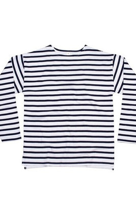MANTIS MT136 - Organic Unisex Breton Striped Cotton Top