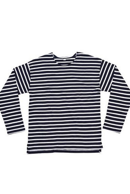 MANTIS MT136 - Organic Unisex Breton Striped Cotton Top