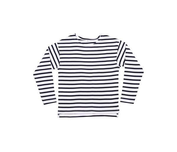 MANTIS MTK084 - Organic Cotton Kids Striped Breton Tee