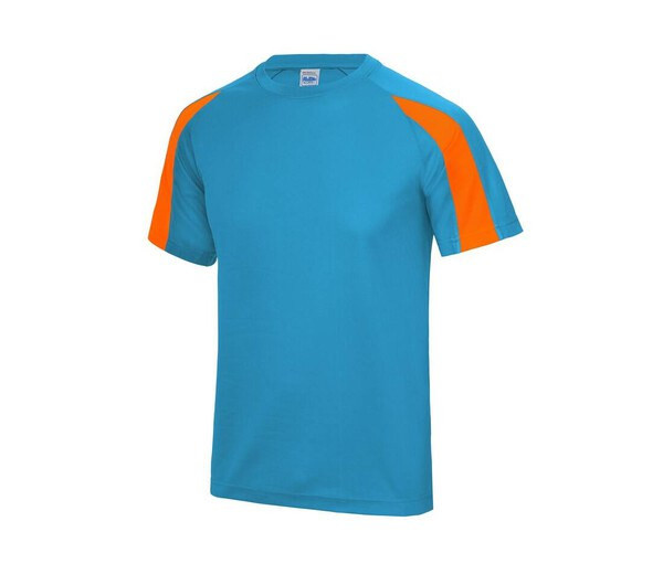 JUST COOL JC003 - Tee-shirt de sport contrasté