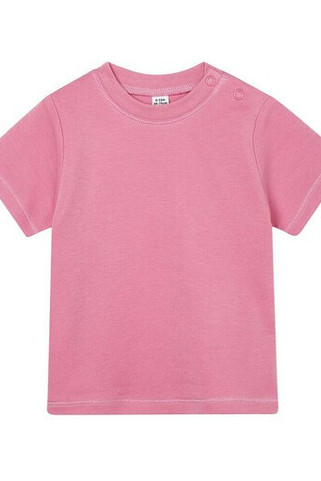 Babybugz BZ002 - Tricou pentru bebeluși din bumbac moale cu capse pe umăr