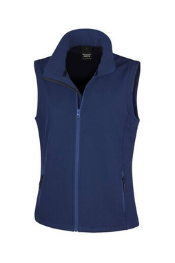 Result R232F - Smanicato Stampabile da Donna Core Softshell
