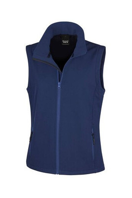 Result R232F - Ladies Slim Fit Softshell Bodywarmer with Zip Pockets