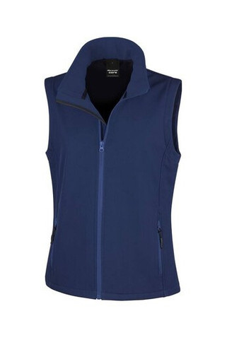 Result R232F - Ladies Slim Fit Softshell Bodywarmer with Zip Pockets