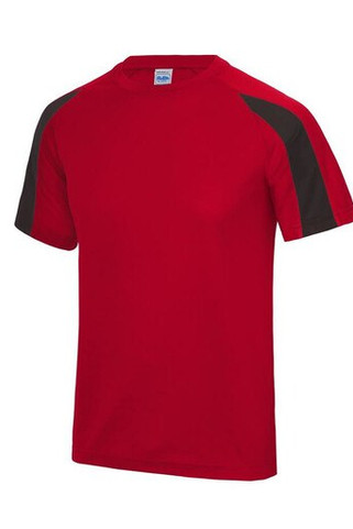 JUST COOL JC003 - Herren Sportshirt mit UV-Schutz und Atmungsaktivität