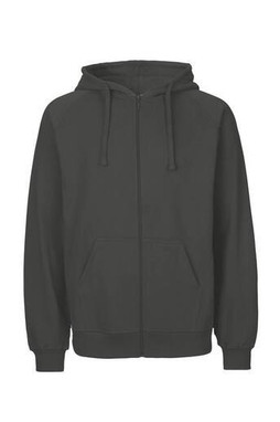 Neutral O63301 - Comfortabele Heren Hoodie met Rits en Kangoeroezak