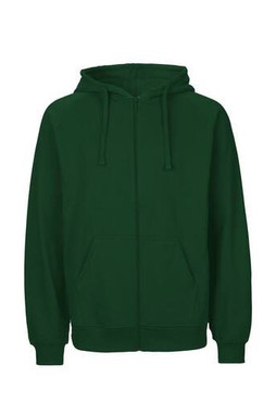 Neutral O63301 - Comfortabele Heren Hoodie met Rits en Kangoeroezak