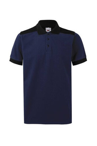 VELILLA VL5519S - 2-TONE STRETCH POLO SHIRT