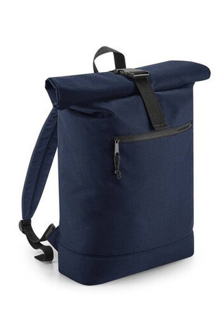 Bag Base BG286 - Roller Zipper Backpack In Recycled Materials
