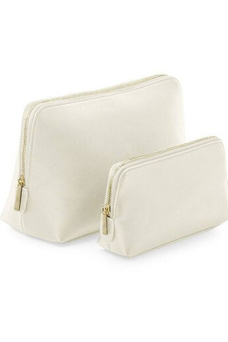 Bag Base BG751 - Elegant Saffiano Faux Leather Pouch by Bagbase