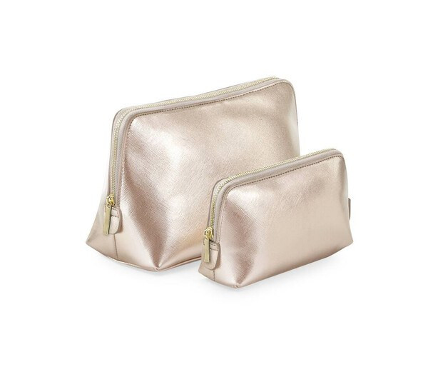 Bag Base BG751 - Elegant Saffiano Faux Leather Pouch by Bagbase