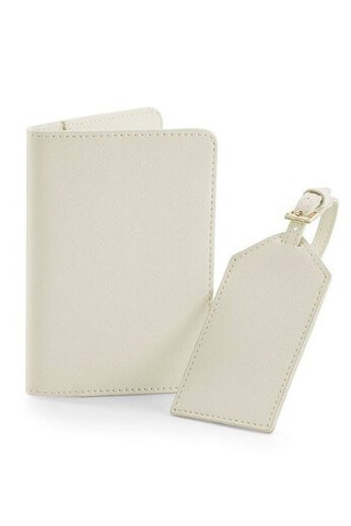 Bag Base BG755 - Chic Saffiano Leather Travel Organizer Set