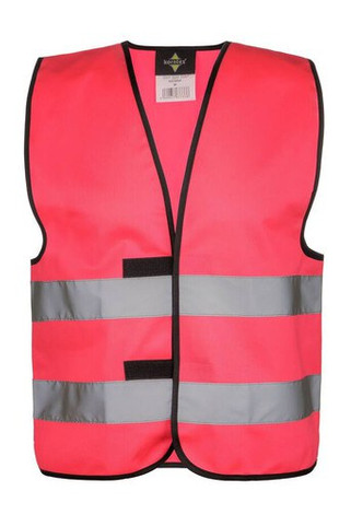 Korntex KX218 - Vestă de siguranță reflectorizantă cu vizibilitate ridicată cu Velcro