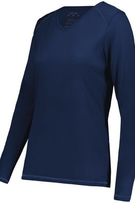 Augusta Sportswear 6847 - Ladies Super Soft Spun Poly Long Sleeve Tee
