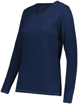 Augusta Sportswear 6847 - Ladies Super Soft Spun Poly Long Sleeve Tee