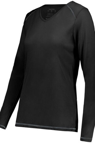Augusta Sportswear 6847 - Ladies Super Soft Spun Poly Long Sleeve Tee